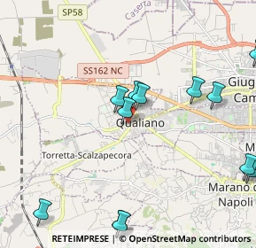 Mappa Via Sottotenente Capocotta, 80019 Qualiano NA, Italia (2.79077)