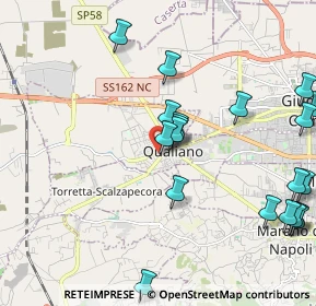 Mappa Via Sottotenente Capocotta, 80019 Qualiano NA, Italia (2.669)