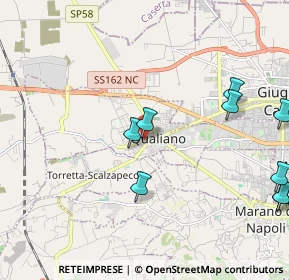 Mappa Via Sottotenente Capocotta, 80019 Qualiano NA, Italia (3.07909)
