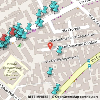Mappa Via Sottotenente Capocotta, 80019 Qualiano NA, Italia (0.09655)