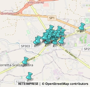 Mappa Via Sottotenente Capocotta, 80019 Qualiano NA, Italia (0.5705)
