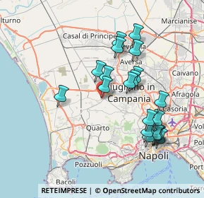 Mappa Via Sottotenente Capocotta, 80019 Qualiano NA, Italia (7.6955)