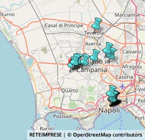 Mappa Via Sottotenente Capocotta, 80019 Qualiano NA, Italia (8.416)