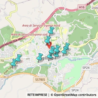 Mappa Via Emilio G. Turco, 83100 Avellino AV, Italia (0.78909)