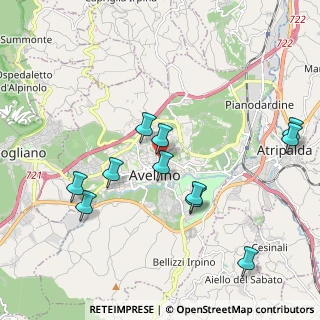 Mappa Via Emilio G. Turco, 83100 Avellino AV, Italia (2.19909)