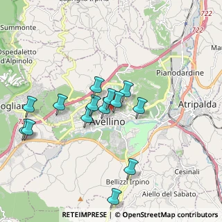 Mappa Via Emilio G. Turco, 83100 Avellino AV, Italia (1.87714)