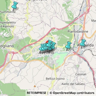 Mappa Via Emilio G. Turco, 83100 Avellino AV, Italia (1.27636)