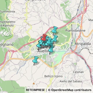 Mappa Via Emilio G. Turco, 83100 Avellino AV, Italia (0.68625)