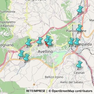 Mappa Via Emilio G. Turco, 83100 Avellino AV, Italia (2.31091)