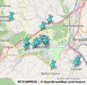 Mappa Via Emilio G. Turco, 83100 Avellino AV, Italia (1.85385)