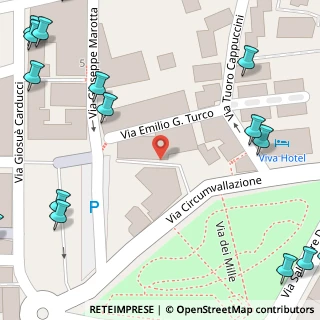 Mappa Via Emilio G. Turco, 83100 Avellino AV, Italia (0.1395)