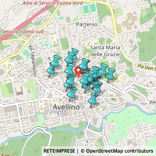 Mappa Via Emilio G. Turco, 83100 Avellino AV, Italia (0.271)