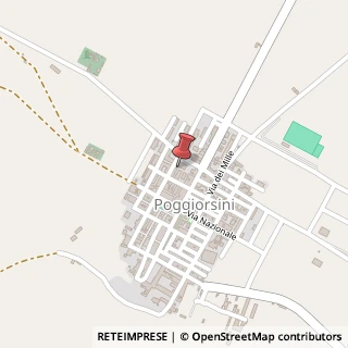 Mappa Via di vagno 4, 70024 Poggiorsini, Bari (Puglia)
