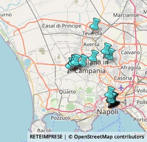 Mappa Via Giuseppe Mazzini, 80019 Qualiano NA, Italia (8.061)