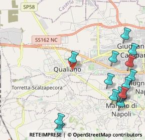 Mappa Via Giuseppe Mazzini, 80019 Qualiano NA, Italia (3.012)