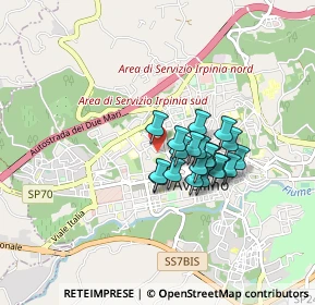 Mappa Via baccanico, 83100 Avellino AV, Italia (0.64)