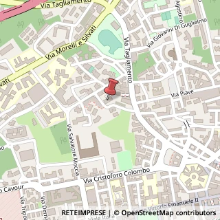 Mappa Via baccanico, 24, 83100 Avellino, Avellino (Campania)