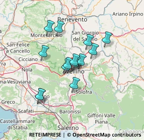 Mappa Via baccanico, 83100 Avellino AV, Italia (11.25571)