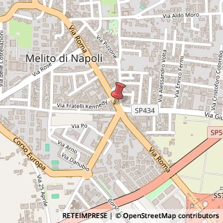 Mappa Via Roma, 104, 80017 Melito di Napoli, Napoli (Campania)