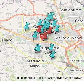 Mappa C.so Europa, 80010 Villaricca NA, Italia (1.195)