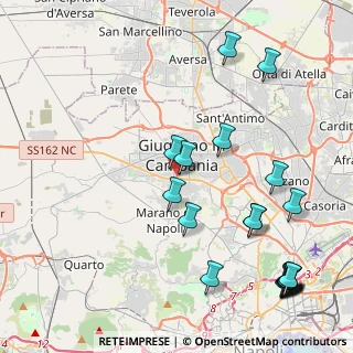 Mappa Via Giacomo Puccini, 80010 Villaricca NA, Italia (5.8245)