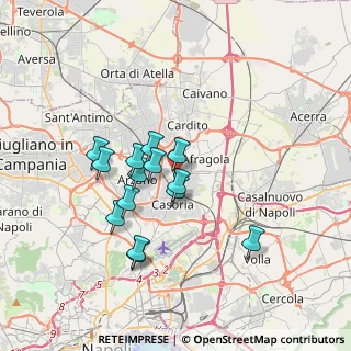 Mappa SS 87 Sannitica, 80026 Casoria NA, Italia (3.20286)