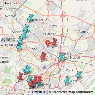 Mappa SS 87 Sannitica, 80026 Casoria NA, Italia (6.657)