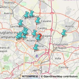 Mappa SS 87 Sannitica, 80026 Casoria NA, Italia (4.05077)
