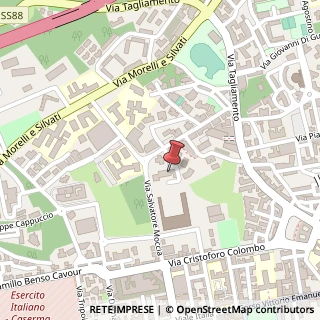 Mappa Via Salvatore Pescatori, 123, 83100 Avellino, Avellino (Campania)