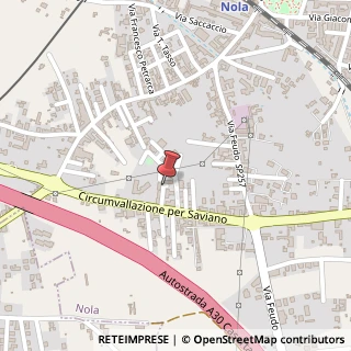 Mappa Via dell'Orto, 7, 80035 Nola, Napoli (Campania)