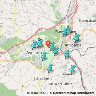 Mappa Via Leonardo di Capua, 83100 Avellino AV, Italia (1.78846)