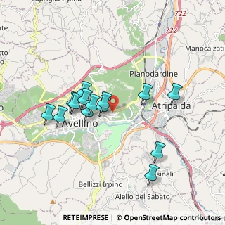 Mappa Via Leonardo di Capua, 83100 Avellino AV, Italia (1.73714)