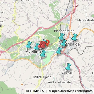 Mappa Via Leonardo di Capua, 83100 Avellino AV, Italia (1.50333)