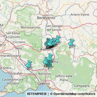 Mappa Via Leonardo di Capua, 83100 Avellino AV, Italia (7.11313)