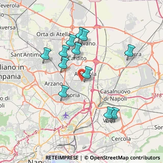 Mappa Via Cesare Battisti, 80021 Afragola NA, Italia (3.83833)
