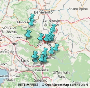 Mappa Rampa San Maria delle Grazie, 83100 Avellino AV, Italia (10.714)
