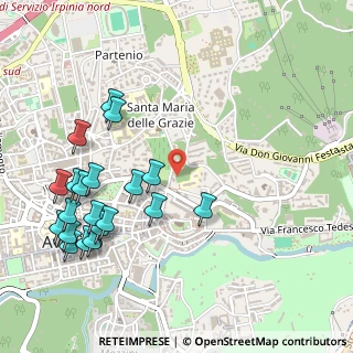 Mappa Rampa San Maria delle Grazie, 83100 Avellino AV, Italia (0.658)