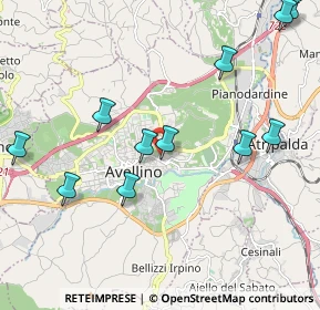 Mappa Rampa San Maria delle Grazie, 83100 Avellino AV, Italia (2.48091)