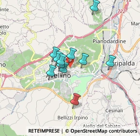 Mappa Rampa San Maria delle Grazie, 83100 Avellino AV, Italia (1.33091)