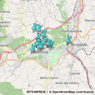 Mappa Rampa San Maria delle Grazie, 83100 Avellino AV, Italia (1.09)