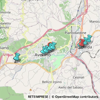 Mappa Rampa San Maria delle Grazie, 83100 Avellino AV, Italia (1.95)