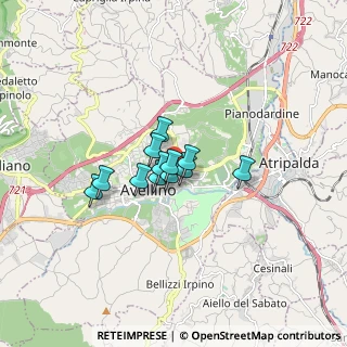 Mappa Rampa San Maria delle Grazie, 83100 Avellino AV, Italia (0.99083)