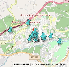 Mappa Via Padre Paolo Manna, 83100 Avellino AV, Italia (0.7)