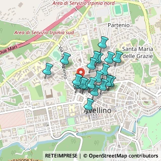 Mappa Via Padre Paolo Manna, 83100 Avellino AV, Italia (0.322)