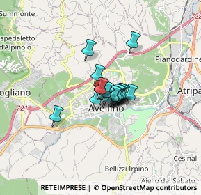 Mappa Via Padre Paolo Manna, 83100 Avellino AV, Italia (0.79)