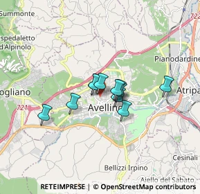 Mappa Via Padre Paolo Manna, 83100 Avellino AV, Italia (1.07182)