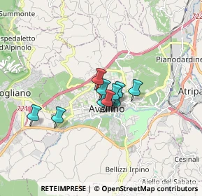 Mappa Via Padre Paolo Manna, 83100 Avellino AV, Italia (0.99727)