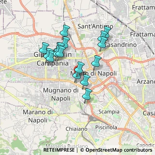 Mappa Via Venticinque Aprile, 80018 Mugnano di Napoli NA, Italia (1.64412)