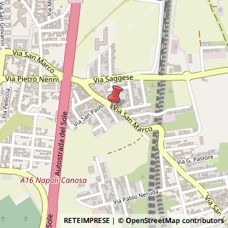 Mappa Via San Giuseppe, 2, 80021 Afragola, Napoli (Campania)
