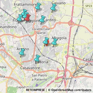Mappa Via Po, 80126 Casoria NA, Italia (2.59545)